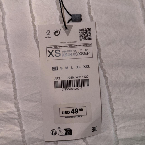 Zara Women's Blue Dress - Picture 4 of 4